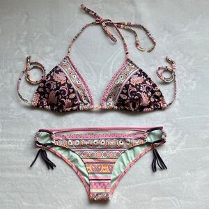 VICTORIA'S SECRET Paisley Print Bikini